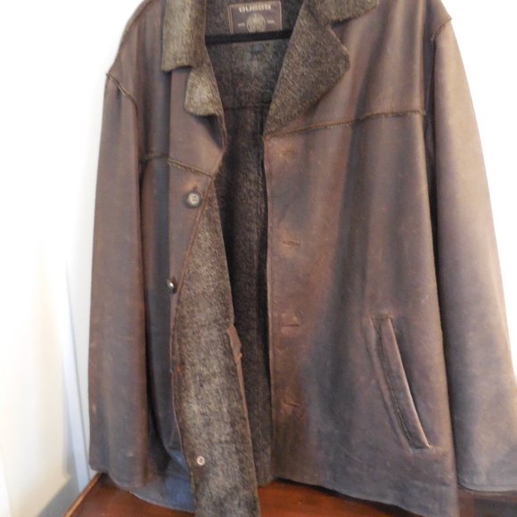 VINTAGE Guess Suede Leather Jacket - Picture 2 of 7